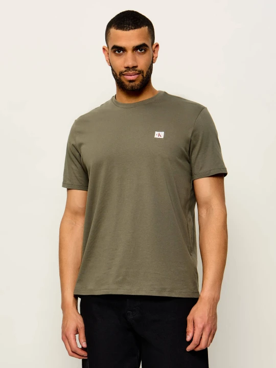 Zdjęcie produktu Calvin Klein Jeans T-shirt | Classic fit oliwkowy