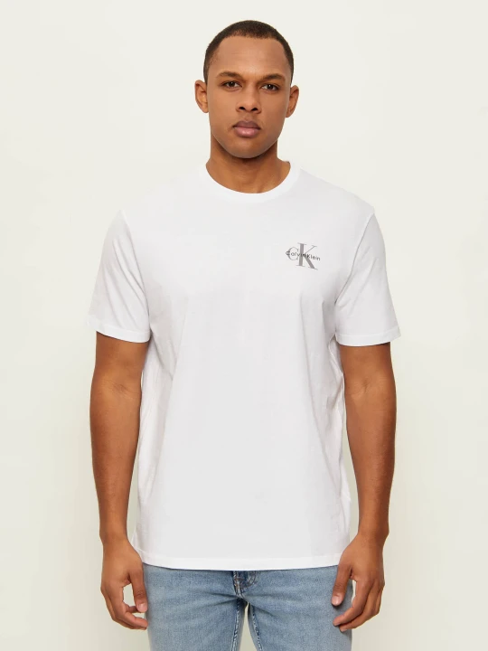 Zdjęcie produktu Calvin Klein Jeans T-shirt | Classic fit biały