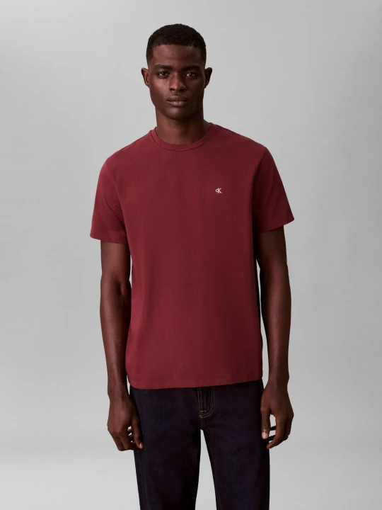 Zdjęcie produktu Calvin Klein Jeans T-shirt | Classic fit bordowy