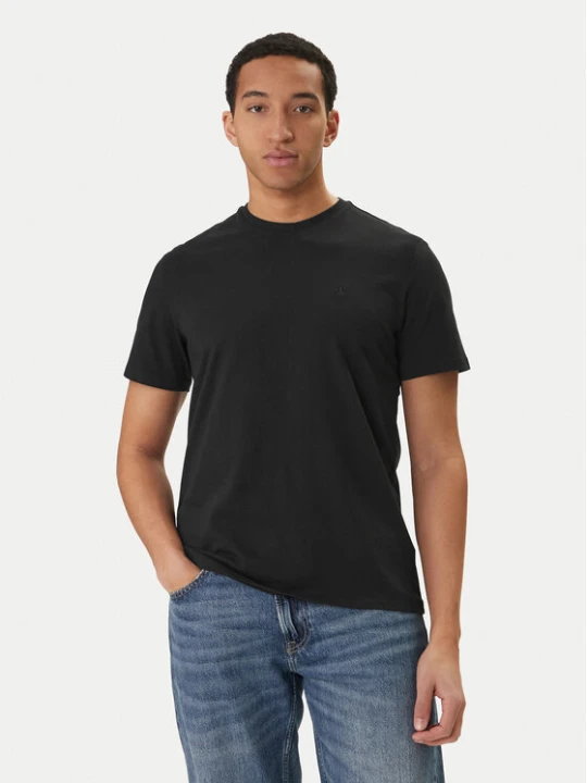 Zdjęcie produktu Calvin Klein Jeans T-Shirt Classic Monogram LV04RD254G Czarny Regular Fit