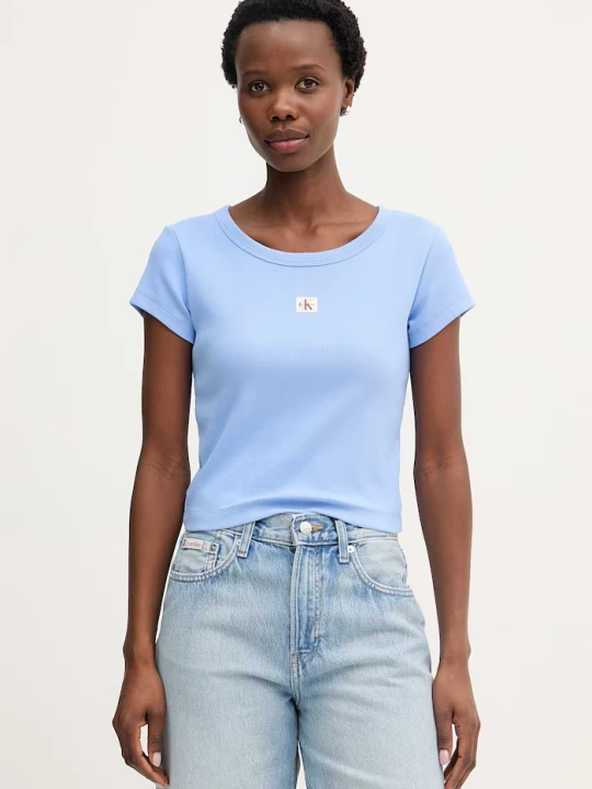 Zdjęcie produktu Calvin Klein Jeans t-shirt damski niebieski