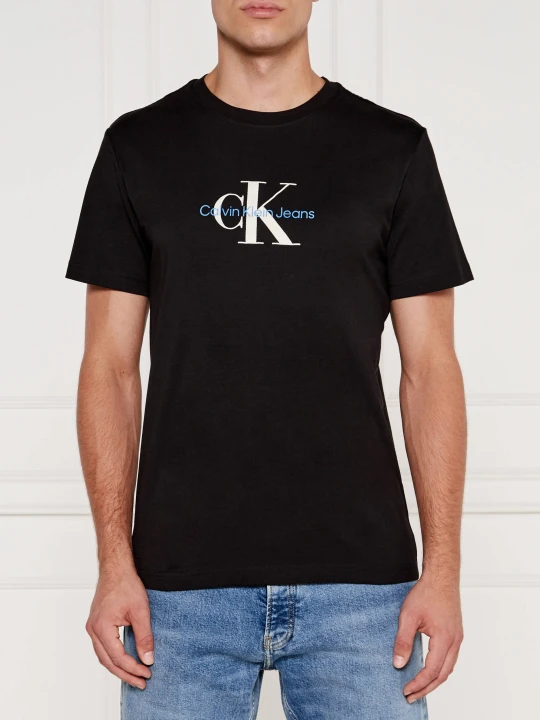 Zdjęcie produktu Calvin Klein Jeans T-shirt Distressed | Regular Fit czarny