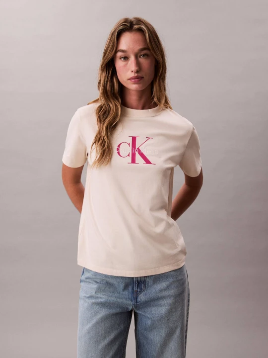Zdjęcie produktu Calvin Klein Jeans T-shirt HERO | Regular Fit beżowy