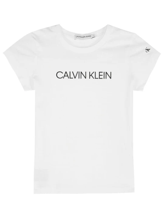 Zdjęcie produktu Calvin Klein Jeans T-Shirt IG0IG00380 Biały Regular Fit