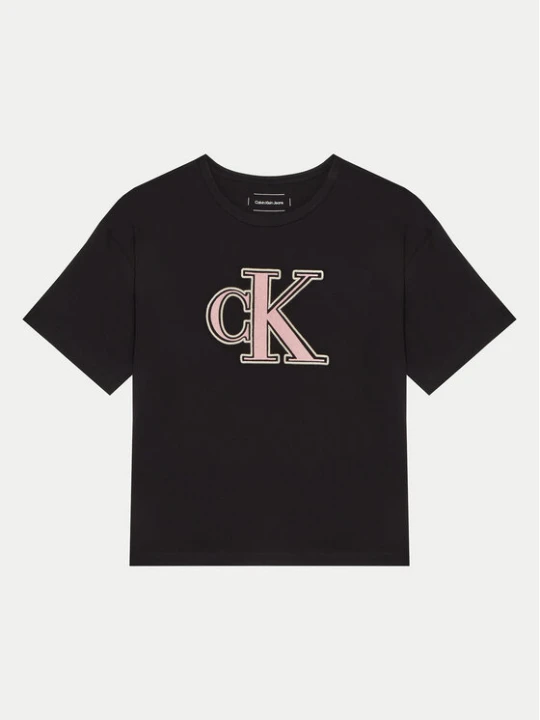 Zdjęcie produktu Calvin Klein Jeans T-Shirt IG0IG02806 Czarny Boxy Fit