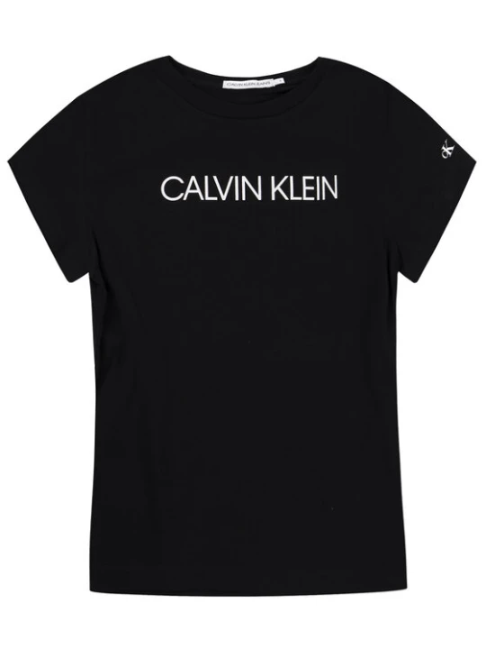 Zdjęcie produktu Calvin Klein Jeans T-Shirt Institutional IG0IG00380 Czarny Slim Fit