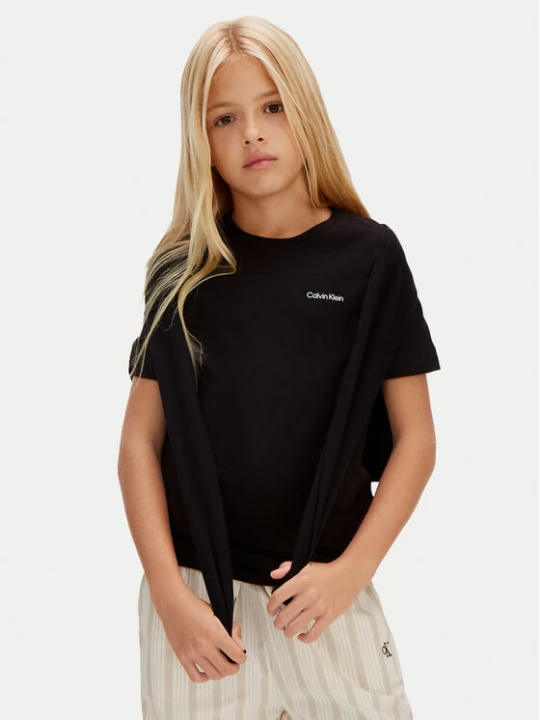 Zdjęcie produktu Calvin Klein Jeans T-Shirt IU0IU00683 Czarny Regular Fit