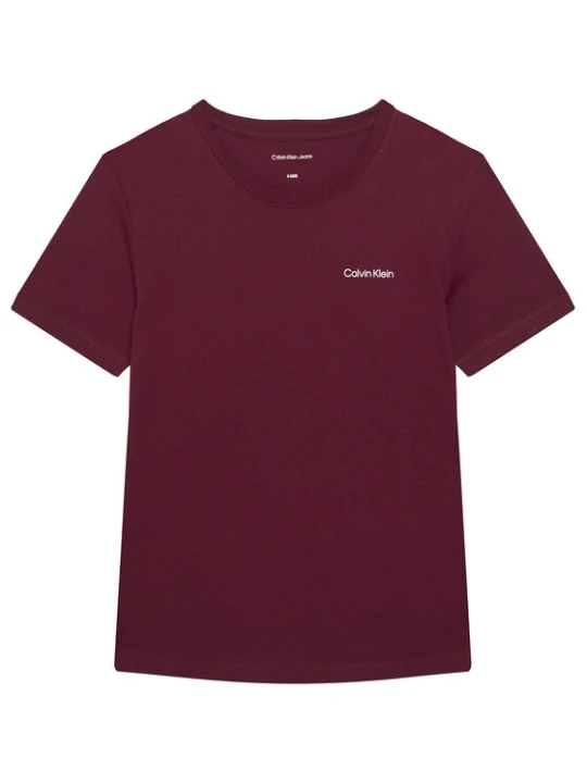 Zdjęcie produktu Calvin Klein Jeans T-Shirt IU0IU00683 Fioletowy Regular Fit