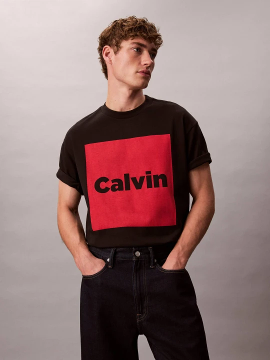 Zdjęcie produktu Calvin Klein Jeans T-shirt | Loose fit czarny