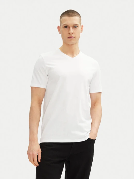 Zdjęcie produktu Calvin Klein Jeans T-Shirt LV040HM298 Biały Regular Fit