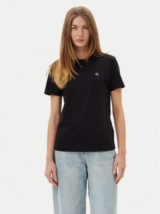 Zdjęcie produktu Calvin Klein Jeans T-Shirt LV047B224G Czarny Regular Fit