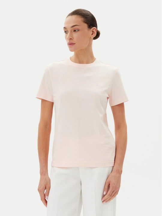 Zdjęcie produktu Calvin Klein Jeans T-Shirt LV047B224G Różowy Regular Fit