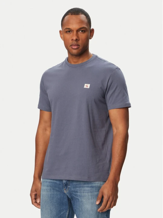Zdjęcie produktu Calvin Klein Jeans T-Shirt LV04RC272G Niebieski Regular Fit