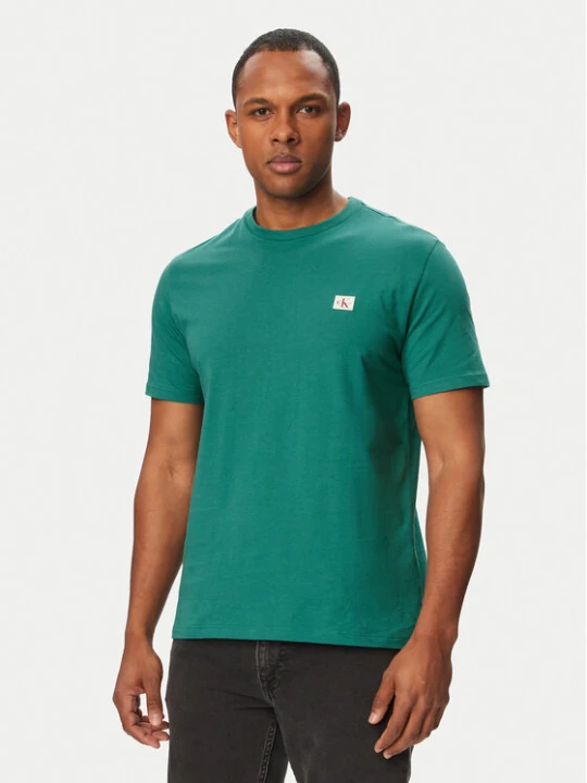 Zdjęcie produktu Calvin Klein Jeans T-Shirt LV04RC272G Niebieski Regular Fit