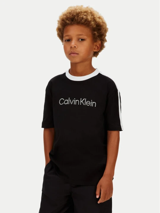 Zdjęcie produktu Calvin Klein Jeans T-Shirt LVCKSJA01B Czarny Regular Fit