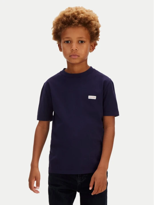 Zdjęcie produktu Calvin Klein Jeans T-Shirt LVCKSJA08B Granatowy Regular Fit