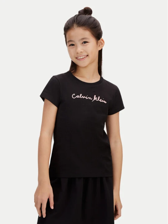 Zdjęcie produktu Calvin Klein Jeans T-Shirt LVCKSJA17G Czarny Regular Fit