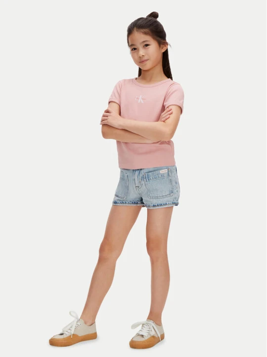 Zdjęcie produktu Calvin Klein Jeans T-Shirt LVCKSJB11G Różowy Regular Fit