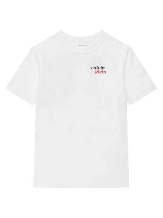 Zdjęcie produktu Calvin Klein Jeans T-Shirt LVCKTJA39B Biały Regular Fit
