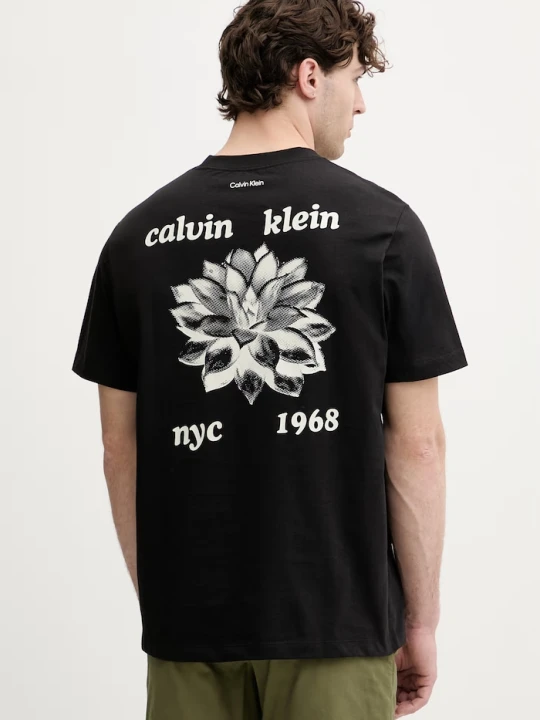 Zdjęcie produktu Calvin Klein Jeans T-shirt męski bawełniany czarny