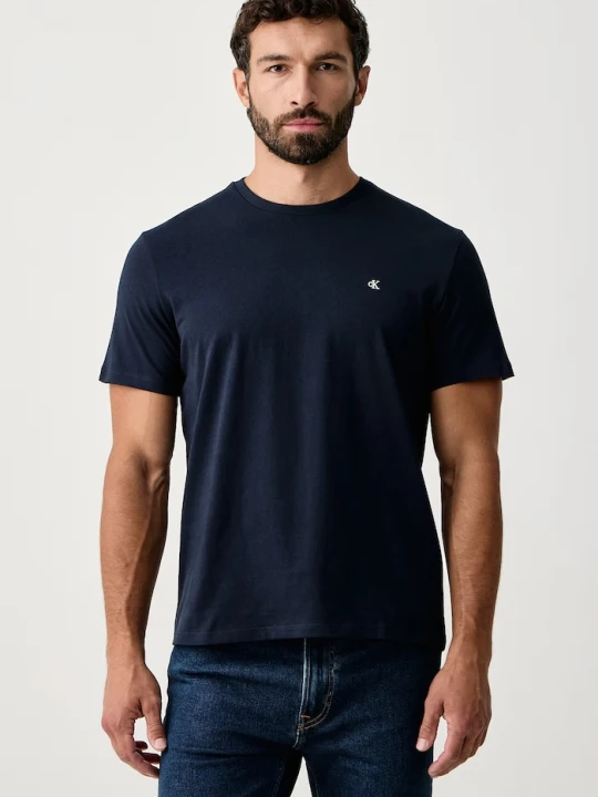 Zdjęcie produktu Calvin Klein Jeans T-shirt męski bawełniany granatowy
