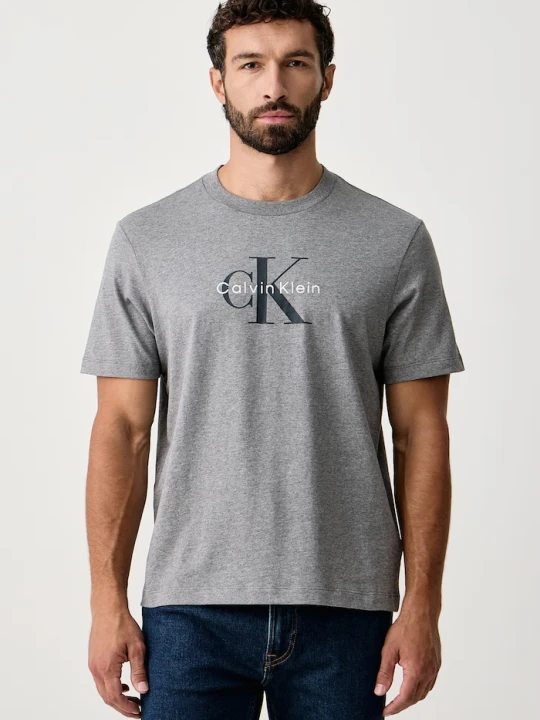 Zdjęcie produktu Calvin Klein Jeans T-shirt męski bawełniany szary