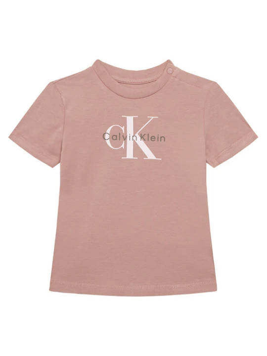Zdjęcie produktu Calvin Klein Jeans T-Shirt Monogram IN0IN00334 Różowy Regular Fit