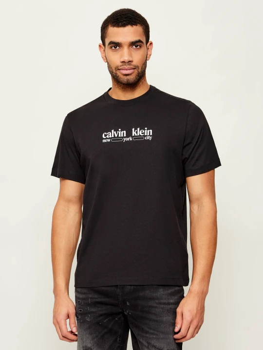 Zdjęcie produktu Calvin Klein Jeans T-shirt NYC GRAPHIC | Regular Fit czarny