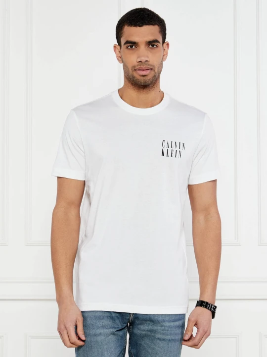 Zdjęcie produktu Calvin Klein Jeans T-shirt OMBRE | Regular Fit biały
