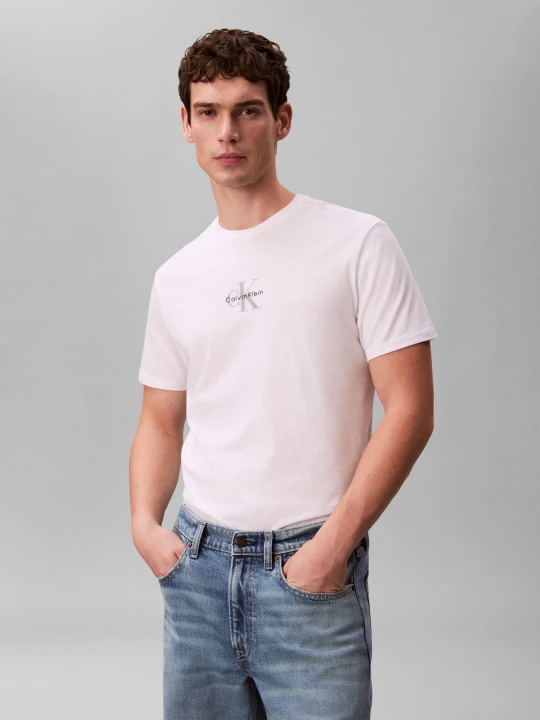 Zdjęcie produktu Calvin Klein Jeans T-shirt | Regular Fit biały