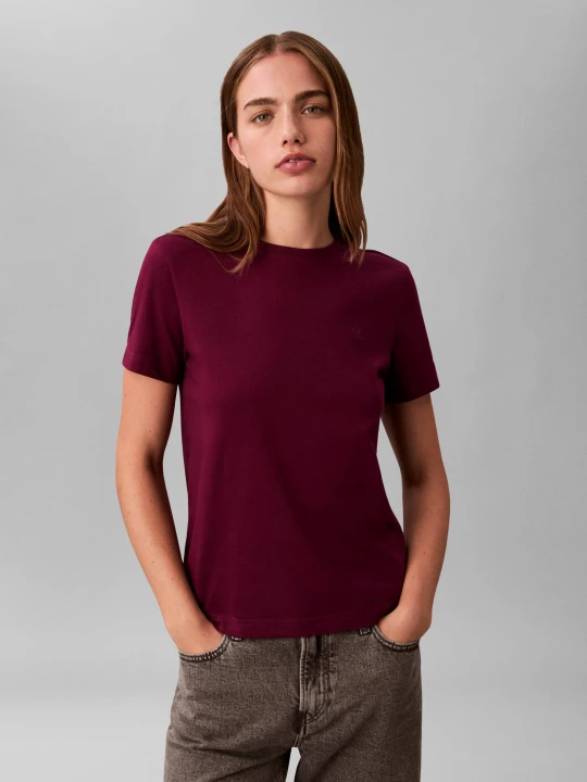 Zdjęcie produktu Calvin Klein Jeans T-shirt | Regular Fit bordowy