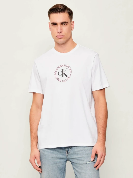 Zdjęcie produktu Calvin Klein Jeans T-shirt | Regular Fit biały