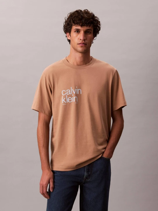 Zdjęcie produktu Calvin Klein Jeans T-shirt | Regular Fit camel