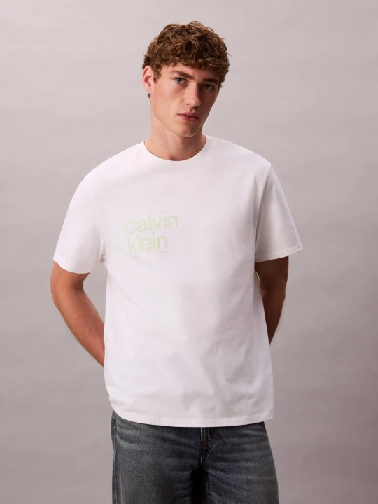 Zdjęcie produktu Calvin Klein Jeans T-shirt | Regular Fit biały