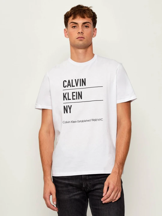 Zdjęcie produktu Calvin Klein Jeans T-shirt | Regular Fit biały