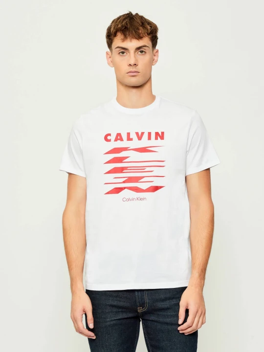 Zdjęcie produktu Calvin Klein Jeans T-shirt | Regular Fit biały