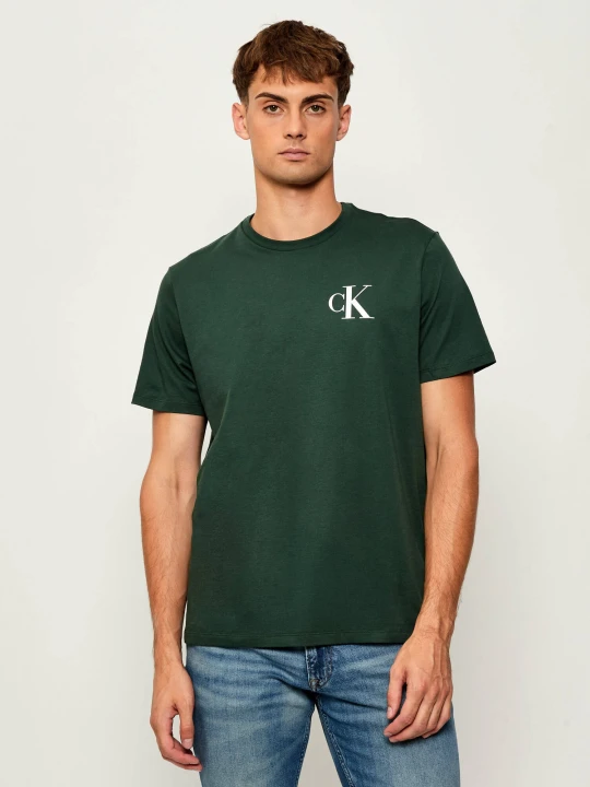 Zdjęcie produktu Calvin Klein Jeans T-shirt | Regular Fit butelkowa zieleń