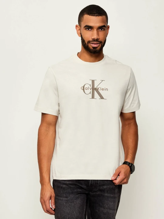 Zdjęcie produktu Calvin Klein Jeans T-shirt | Regular Fit beżowy