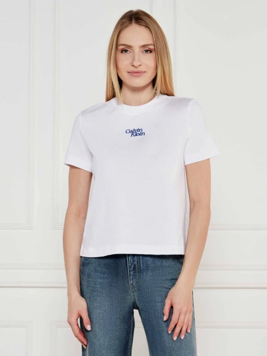 Zdjęcie produktu Calvin Klein Jeans T-shirt | Regular Fit biały