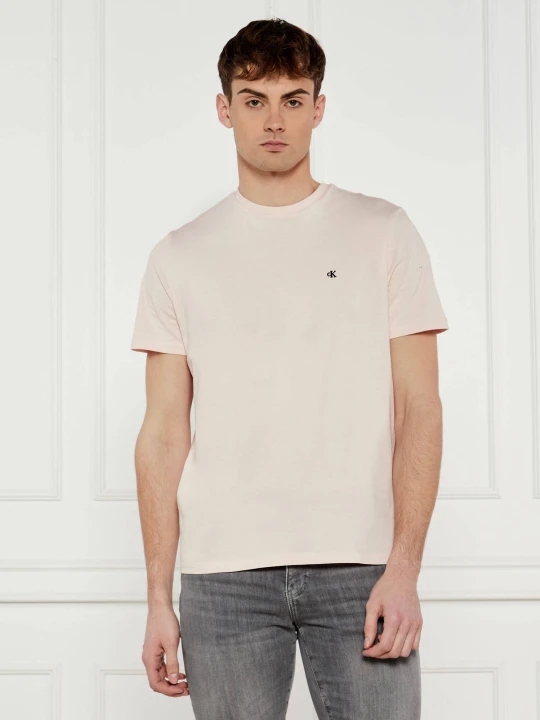 Zdjęcie produktu Calvin Klein Jeans T-shirt | Regular Fit pudrowy róż