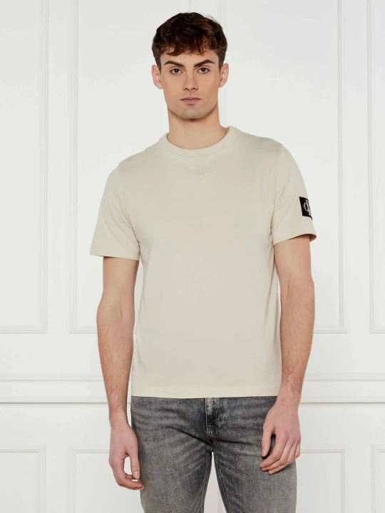 Zdjęcie produktu Calvin Klein Jeans T-shirt | Regular Fit beżowy