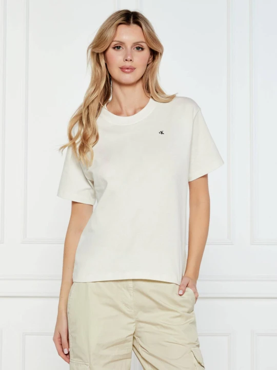 Zdjęcie produktu Calvin Klein Jeans T-shirt | Regular Fit ecru