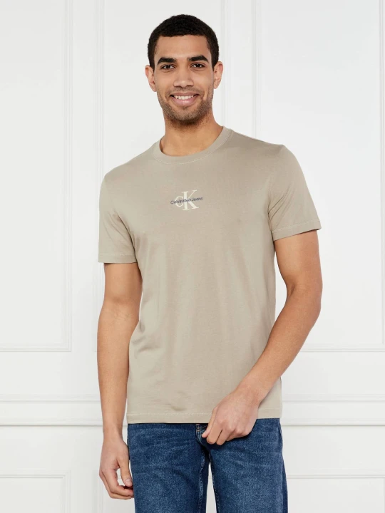 Zdjęcie produktu Calvin Klein Jeans T-shirt | Regular Fit beżowy