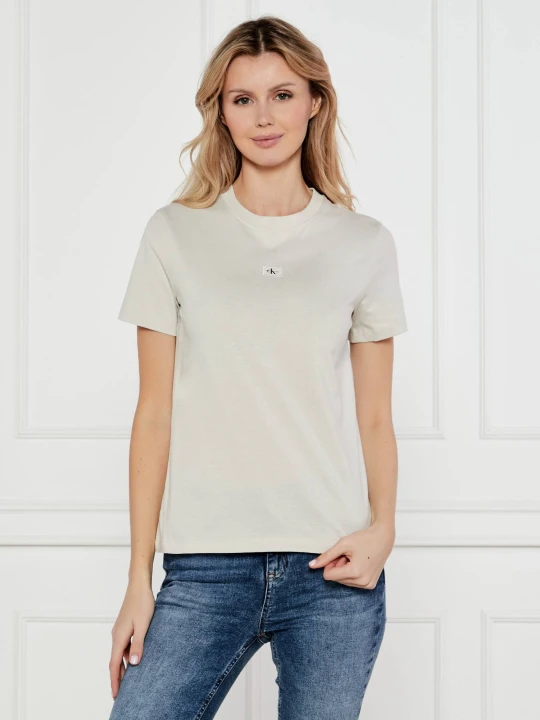 Zdjęcie produktu Calvin Klein Jeans T-shirt | Regular Fit beżowy