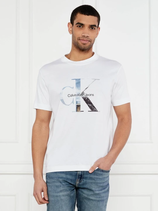 Zdjęcie produktu Calvin Klein Jeans T-shirt | Regular Fit biały