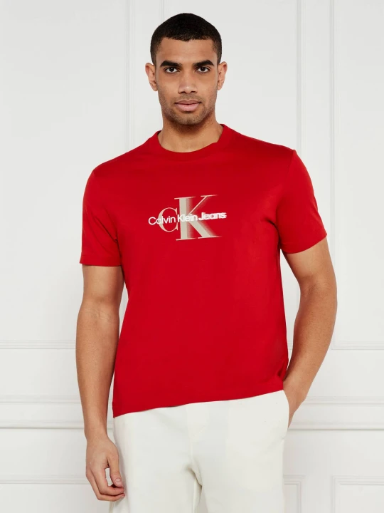 Zdjęcie produktu Calvin Klein Jeans T-shirt | Regular Fit czerwony
