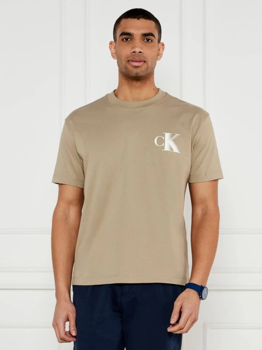 Zdjęcie produktu Calvin Klein Jeans T-shirt | Regular Fit beżowy