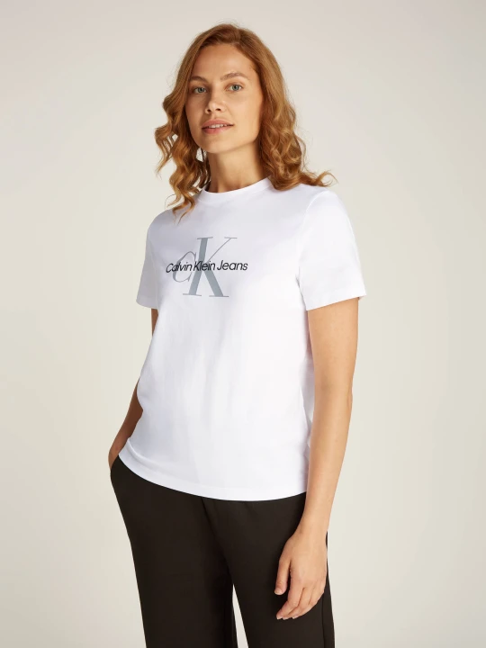 Zdjęcie produktu Calvin Klein Jeans T-shirt | Regular Fit biały