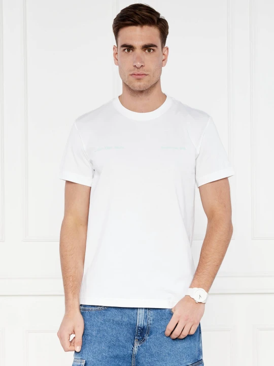 Zdjęcie produktu Calvin Klein Jeans T-shirt | Regular Fit biały
