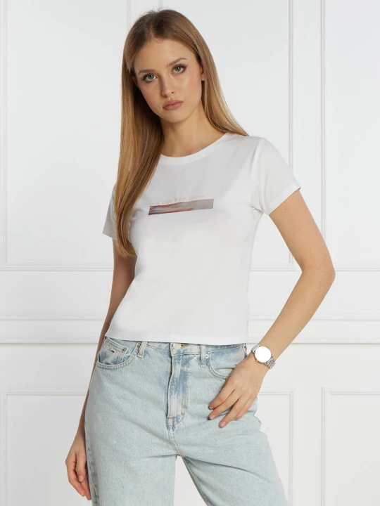 Zdjęcie produktu Calvin Klein Jeans T-shirt | Regular Fit biały